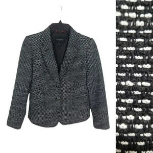 {Banana Republic Factory} Textured Pop Culture Academy B&W Novelty Blaze…